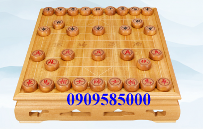 Bàn cờ tướng chân quỳ hoàng gia - Gỗ đàn hương vàng